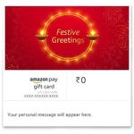 Festive greetings - Amazon Pay eGift Card