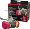 3M P100 / OV/AG Multi-Purpose Reusable Respirator 62023 Medium Size NIOSH-APPROVED P100 / Organic Vapor/Acid Gas Rated Filters Adjustable Head Straps Comfortable & Lightweight (62023H1-DC)