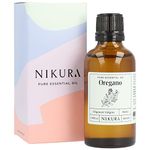 Nikura Oregano Essential Oil - 50ml | 100% Pure Natural Oils | Perfect for Cleansing Skin, Diffusers, Aromatherapy | Great for Self Care, Soap Making, Candles | Vegan & UK Made