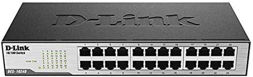 D-Link DES-1024D 24-Port Fast Ethernet Unmanaged Switch