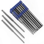 XtremepowerUS Extra Long Security Power Bit Set 32 Piece 1/4" Shank, 6" Length Premium S2 Steel w/Holder