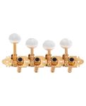 Golden Gate FM-4 F-Model Mandolin Tuners - 2 Planks (4+4) - Nickel