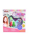 Mirada Unicorn Nail Salon Nail Art Kit for Girls | Adorable Return/Birthday Gift | Includes Glow Nail Paint, Nail Stickers & More