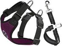 SlowTon Dog Car Harness Seatbelt Se