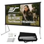 Elite Screens Yardmaster 2 Dual, 135-inch 16:9, Front / Rear 4K Ultra HD Ready Indoor / Outdoor Projector Screen OMS135H2-DUAL