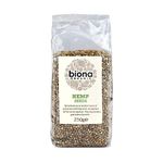 Biona Organic Whole Hemp Seeds, 250g