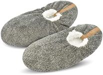 DICUIRD Mens Soft Soles Slipper Soc