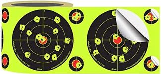 Splatterburst Targets - Roll of (200) 4 Inch Stick & Splatter Self Adhesive Shooting Target Stickers - Gun - Rifle - Pistol - Airsoft - BB Gun - Pellet Gun - Air Rifle - Made in USA