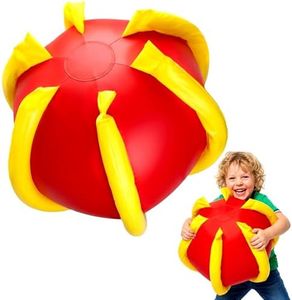 Nurture Smart™ Rib-It-Ball – Ribbed Crinkle Texture, Bright Colors Easy-to-Grip. Designed for Babies, Toddlers & Pre-Schoolers Motor Skills Development & Sensory Play, Perfect