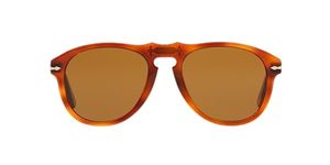 Persol Unisex-Adult Po3195s Sunglasses, Light Havana/Crystal Brown, 54 mm