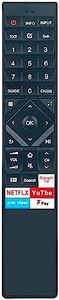ALLIMITY ERF6B62H Replacement Remote Control for Hisense ULED TV A190422 H55U8B H65U8B U8B HE55A8000KWTSG H55O8BUK H65U8BUK H55U8BUK