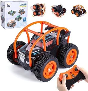 Thedttoy Mini voiture télécommandée pour garçon et fille, 2,4 GHz, flips à 360°, 4 WD, 5 canaux, jouet, cadeau d'anniversaire, de Noël, pour les enfants à partir de 3, 4, 5, 6, 7, 8, 10, 12 ans