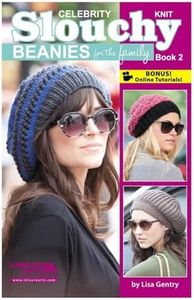 Leisure Arts Slouchy Beanies for The Family Book 2