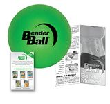 Bender Ball The Original 9 inch Pilates Ball for Abs, Core & Back, Core Training Ball, Small Crunch Exercise Ball, includes 5 Streaming Videos + Core Training/Bun & Thighs DVD