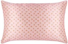 slip The Original Queen Pure Silk Pillow Case - 100% Pure 22 Momme Mulberry Silk - Queen Size Standard Pillow Case - Anti-Aging, Anti-BedHead, Anti-Sleep Crease, Petal (20" x 30")