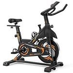 Kitopa Exercise Bike, Magnetic Resistance Stationary Exercise Bikes for Home Use, Quiet Fitness Cardio Workout Spin Bike for Home Training