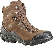 Oboz Bridger 8" Insulated B-Dry Hiking Boot - Men's Bark Brown 9.5 Wide