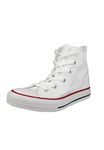 Converse Kids Chuck Taylor All Star Mid Top Canvas White Sneakers | 12 UK