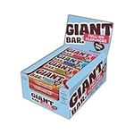 Giant Bars Flapjack Mix Berry (Pack of 20) - Vegetarian Oat Bars, Snack Bars, Flapjack Bars UK | Flapjacks Bulk Flapjacks Multipack | Healthy Snack Bars & Fruit Bars | Snack Bars Bulk Protein Snacks