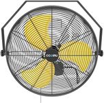 5400 CFM 20" Outdoor Wall Mount Fans, High Velocity 3-Speed Waterproof Professional Outdoor Fan, Heavy Duty Industrial Wall Fan for Patio, Commercial, Gazebo, and Garage, UL Listed