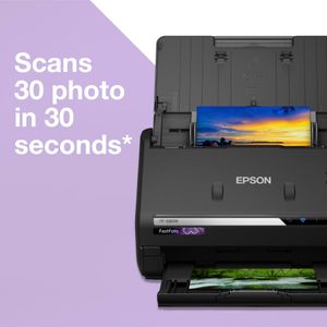 Epson FastFoto FF-680W High-Speed Photo & Document Scanner – Wireless