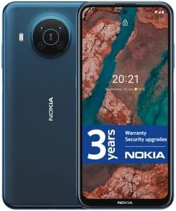 Nokia X20 Android Smartphone 2021 (Official Australian Version) 5G Mobile Phone , 2-Day Battery, Large HD+ Screen and Quad Camera with ZEISS Optics 6/128GB Nordic Blue