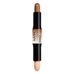 NYX Professional Makeup Wonderstick, Dual-ended, On-the-Go Highlight and Contour Stick, Creamy Texture, Shade: Medium