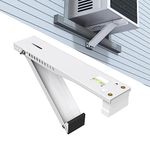 Air Jade Universal AC Window Air Conditioner Bracket, 85lbs, Designed 5,000 to 12,000 BTU Sized Small Unit, Light Duty Support Brackets (S)