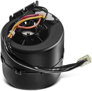A-Premium HVAC Heater Blower Motor Assembly, with Fan Cage, Front Side, Replace# 008-A37/C-42D, 008-A100-93D
