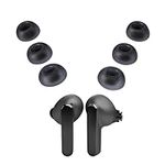 kwmobile 6x Replacement Ear Tips Compatible with JBL Live Pro 2 TWS - Set of Silicone Eartips for Earbuds Headphones