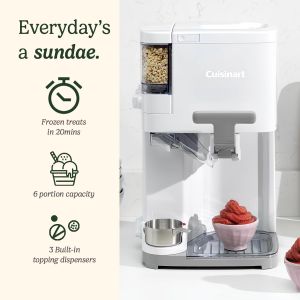 Cuisinart Ice Cream Maker, 1.42L – Automatic Frozen Dessert Machine
