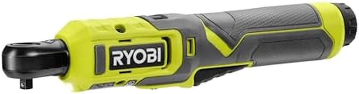 RYOBI 4 V USB-LITHIUM Akku-Ratschenschrauber RR14W4-0, 1/4 Zoll Vierkantaufnahme, ohne Akku und Ladegerät
