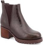 MIA Women's Chelsea Boot, Dark Coffee, 7