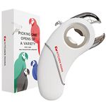 Kitchen Mama Epic One Multifunction Opener: A Pick Ergonomic Opener- Magnetic Bottle Opener, Beer & Soda Can Opener, Pull Tab & Jar Opener for Weak Hands and Arthritis (White)