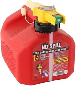 No-Spill 1415 1-1/4-Gallon Poly Gas Can (CARB Compliant), Red