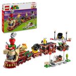 LEGO Super Mario The Bowser Express Train Toy, Adventure Playset for 9 Plus Year Old Boys & Girls, with 6 Character Figures Incl. a Hammer Bro and 2 Goombas, Creative Gift for Kids Gamers 71437