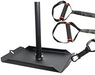 Weight Sled Made Of One Pice Premium Steel. Workout Sled Improves Speed And Power. Weight Sleds For Training Used Indoor & Outdoor. Workout Sled Push Pull Moments. (Modern)