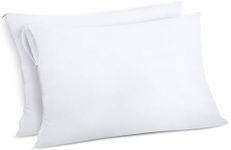 Utopia Bedding Waterproof Zippered Pillow Protectors (Size - 40 x 60 cm) - Pack of 2 - Anti Bed Bug and Dust Mite Proof Pillow Encasement