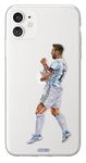 MYCASEFC Leo Messi Football Silicone Case for iPod Touch 5 - Football Case for Smartphone Printed in France