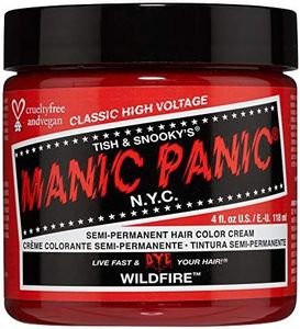 Manic Panic Wildfire Red Hair Dye Color, 4 Fl Oz