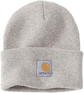 Carhartt Men's Knit Cuffed Beanie Closeout, Alabaster Heather, One Size