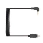 FocusFoto 2.5mm DC Adapter Cable to S2 Shutter Connecting Cord for Sony A9 A99 A7 A7M2 A7R2 A7II A7III A7RIII A7SIII A5000 A6000 A6300 A6500 A6600 A58 NEX-3NL HX60 HX300 HX400 HX50V RX100III Camera