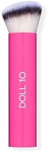 Doll 10 Buff & Bounce Brush – Ultra-Soft Makeup Brush for Flawless Foundation Application – Buffs & Blends Creams, Balms, and Liquids for Smooth, Airbrushed Finish – Vegan & Cruelty-Free Beauty Tool