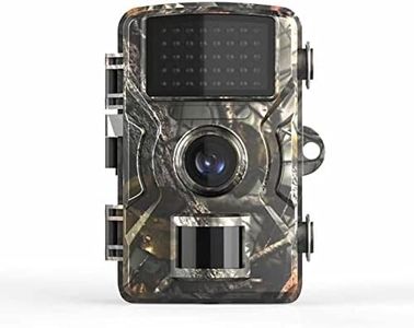 BHCASE 1080P Trail Game Camera with IR Night Vision, Motion Detection, IP66 Waterproof, 0.6S Trigger Time and 2.4'' TFT Color Display for Outdoor Wildlife, Farm Monitoring and Home Security