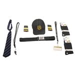 FABUNIFORMS Security Guard Accessories Set (Blue)