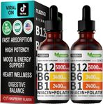 (2 Pack) Vitamin B12 Liquid Drops, 