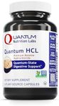 Quantum HCL, Vegan Product, 90 Capsules (Betaine Hydrochloride Acid Caps) for Quantum-State Digestive and Detoxification Support