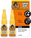 Gorilla Super Glue with Brush & Noz