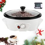 YUCHENGTECH Coffee Roaster Machine with Timer 500g Electric Coffee Bean Roaster Home Coffee Roasters 0-240℃ Temperature Adjustable Electric Coffee Bean Roasting Machine for Cafe Shop Home Use 220V