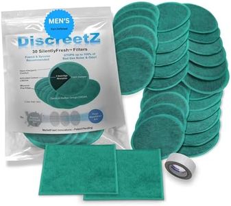 Men’s Flatulence Eliminator, End Odor & Noise, Flatulence Relief Pads, Helps Flatulence Underwear for Men, Gas Relief for Adults, DiscreetZ Flatulence Pads Stop Smell & Sound up to 100% SB-30